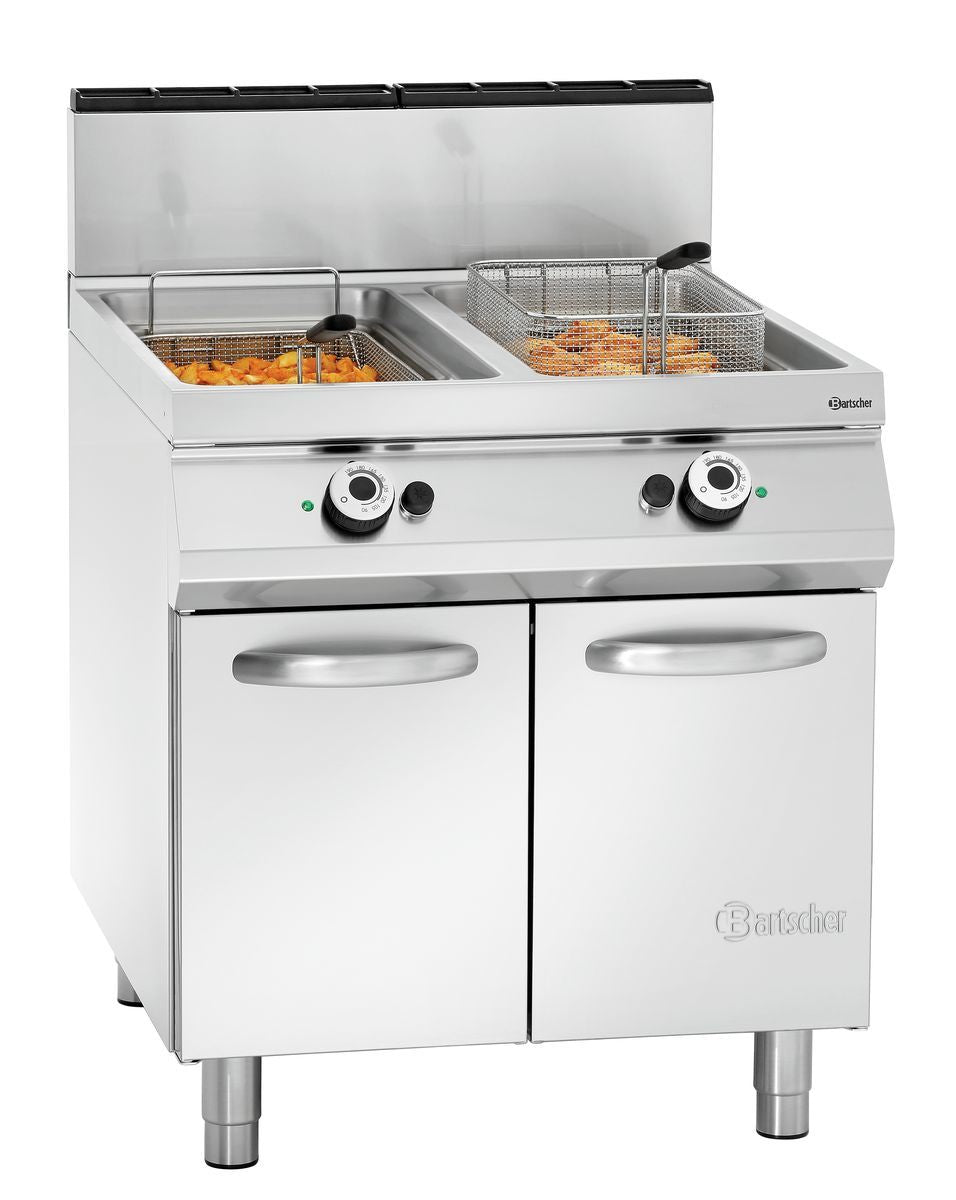 Bartscher Gas standing deep fat fryer, 2 basins - 2959521