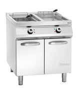 Bartscher El. standing deep fat fryer, 2 basins - 296970