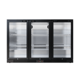 Cubo Barkühlschrank 324L - 3 Glasflügeltüren- Abschließbar - CS-320H-EE