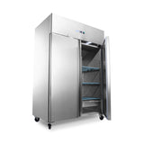 Maxima  Freezer - 1200L - 6 Adjustable Shelves (2/1 GN) - on Wheels - incl Shelves  - 09400015