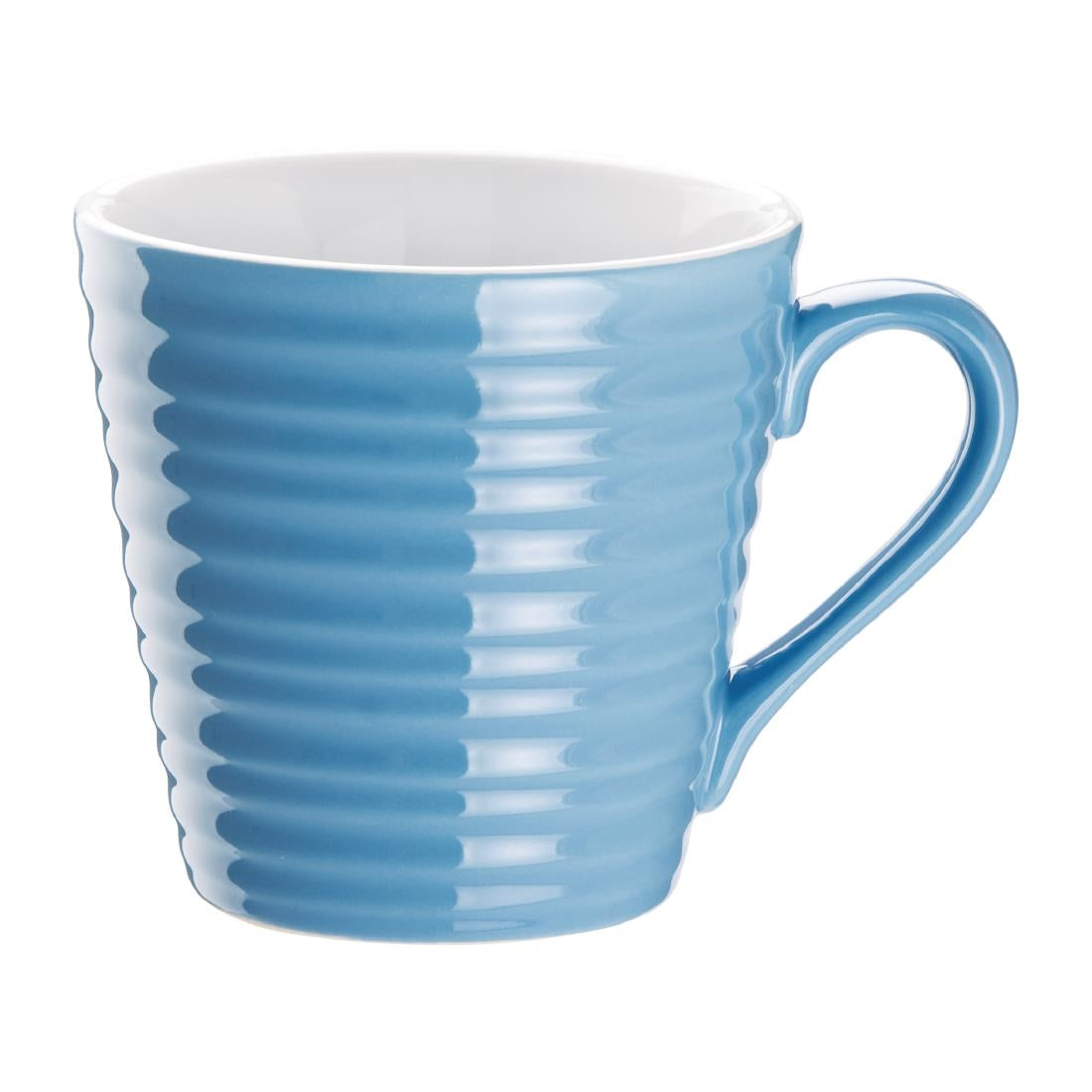 Olympia Cafe Aroma Mug Blue - 340ml 11.5fl oz (Box 6) - DH631  Olympia