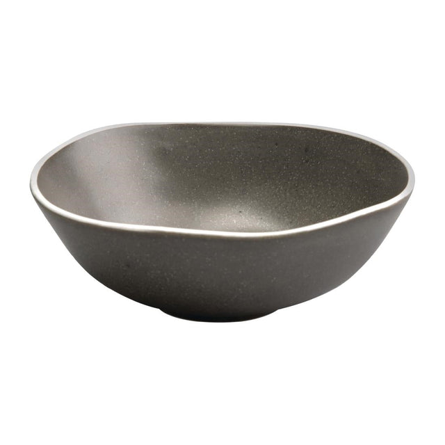 Olympia Chia Small Bowls Charcoal 155mm (Pack of 6) - DR817  Olympia