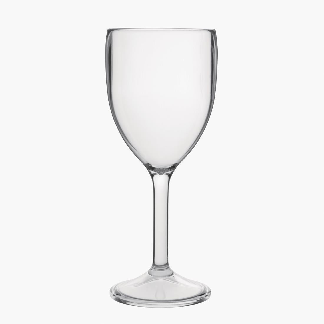 Olympia Kristallon Polycarbonate Wine Glasses 300ml (Pack of 12) - DS130  Olympia