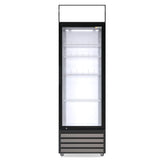 Getränkekühlschrank 335L - 1 Glastür & Werbedisplay - Abschließbar - CS-370W-EE