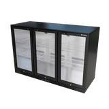 Cubo Barkühlschrank 324L - 3 Glasflügeltüren- Abschließbar - CS-320H-EE