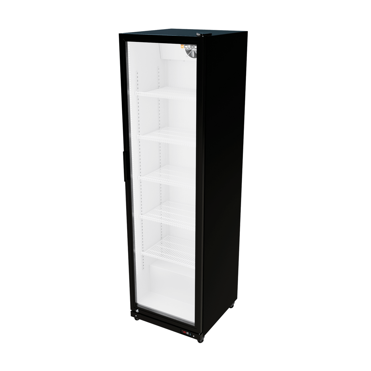 Cubo Drankenkoelkast 373L - Glazen deur met LED-verlichting - Afsluitbaar met slot - Energiezuinig - CS-390W
