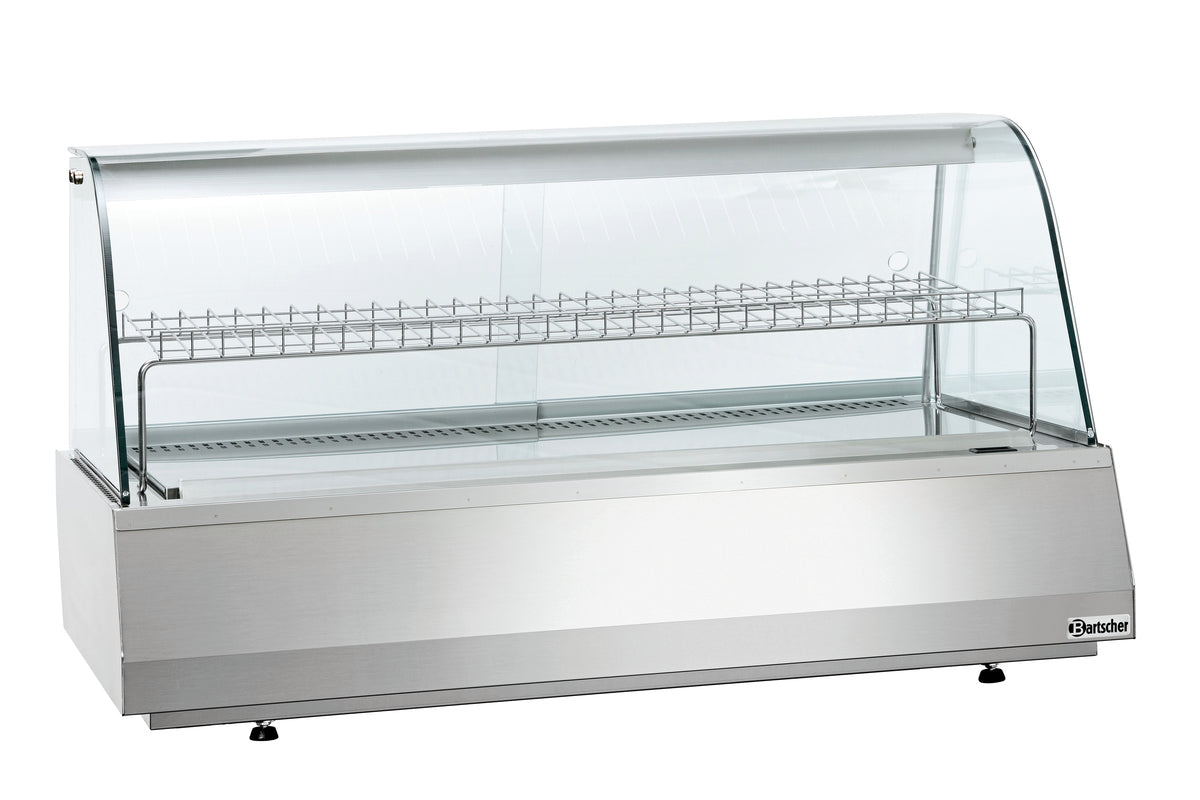 Bartscher Refr. display 3/1GN, curved glass - 405057