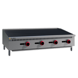CUBO Gas Chargrill 120cm - 4 Burner Countertop - 4 x 7.5kW - CS-RFS-48-R-OZ