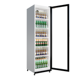 Cubo Display Fridge 373L - 1 Glass Door with LED lights- Lockable - Energy Efficient - CS-390W