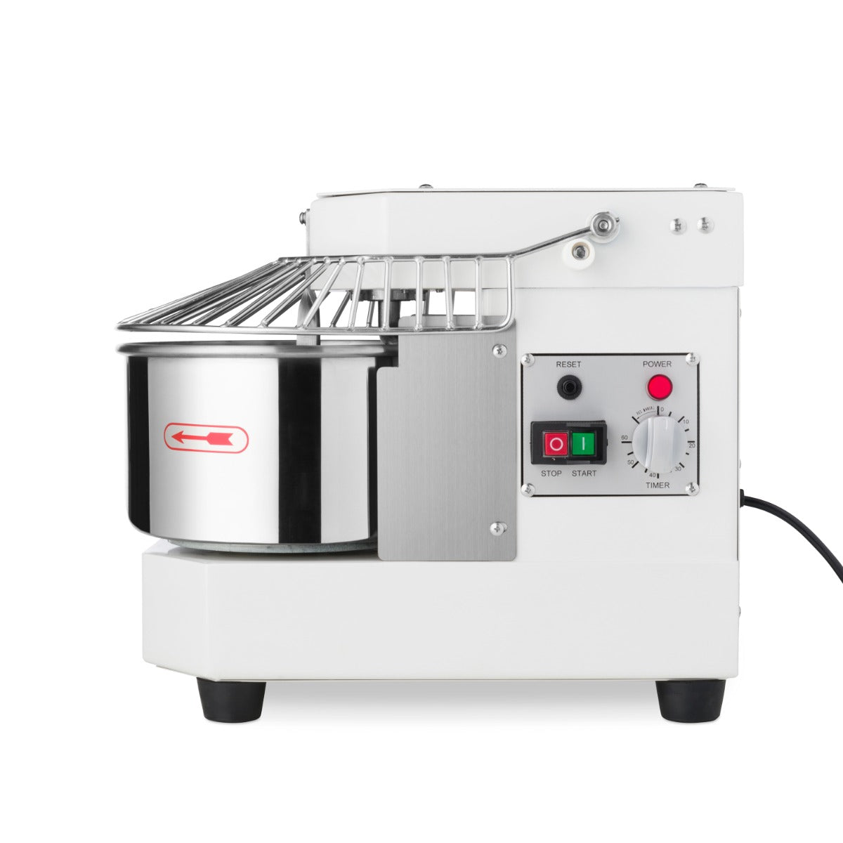 Maxima  Dough Mixer - 8L - 4,5kg Dough - White  - 09361008