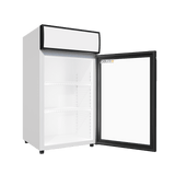 Cubo Tafelmodel Barkoelkast 59L - 1 Scharnierende Glazen Deur - Energiezuinig - CS-50H-EE