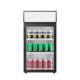 Cubo Tafelmodel Barkoelkast 59L - 1 Scharnierende Glazen Deur - Energiezuinig - CS-50H-EE