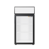 Cubo Tafelmodel Barkoelkast 59L - 1 Scharnierende Glazen Deur - Energiezuinig - CS-50H-EE