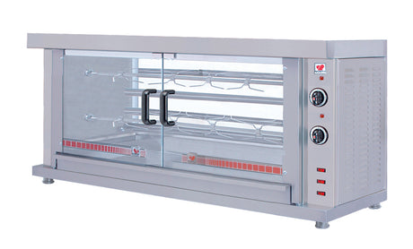 Combisteel Chicken Rotisseries Electric 2 Spits - 7472.0030 Rotisseries and Hog Roasts Combisteel   