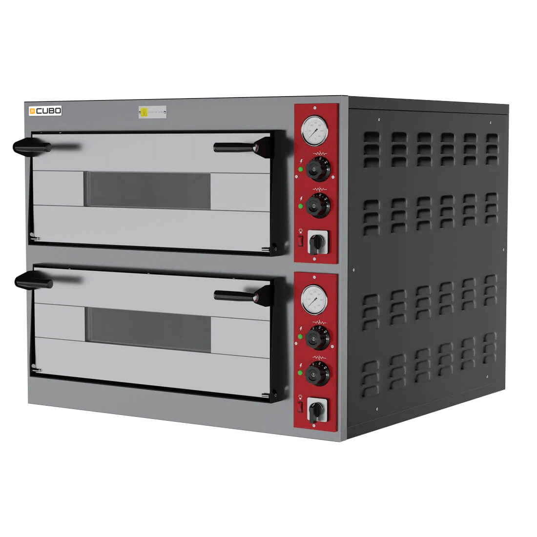 CUBO Pizzaoven - Dubbel - Elektrisch - 8 x 33cm pizza - CS-TDPO