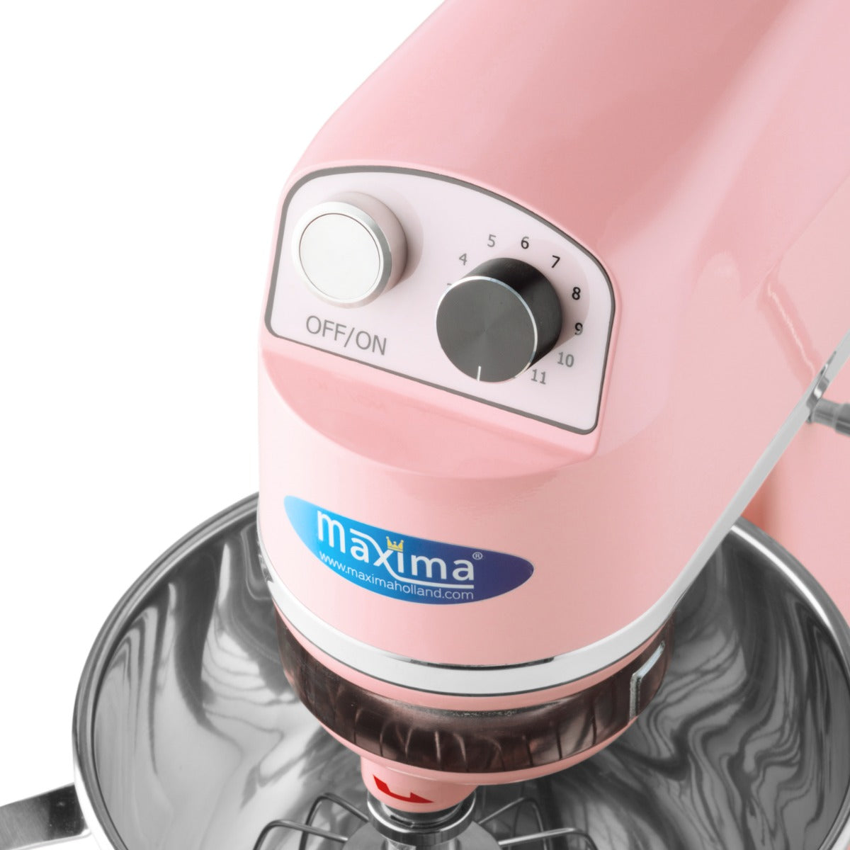 Maxima  Stand Mixer - 7L - Up to 2kg Dough - Pink  - 09300151