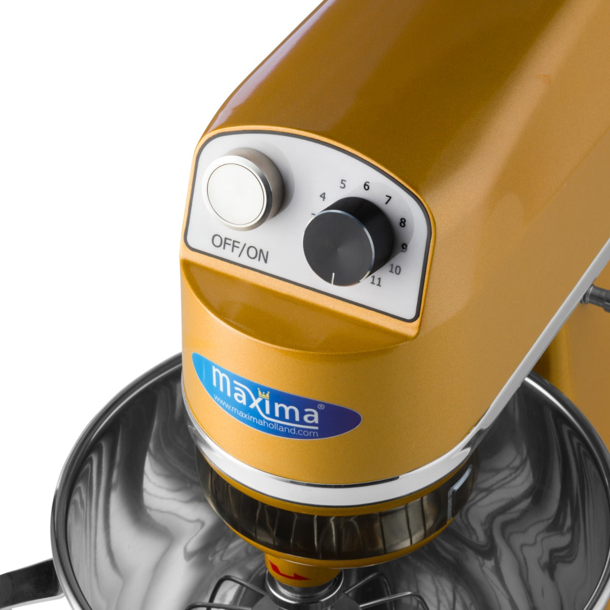 Maxima Standmixer - 7L - Tot 2kg Deeg - Goud - 09360765