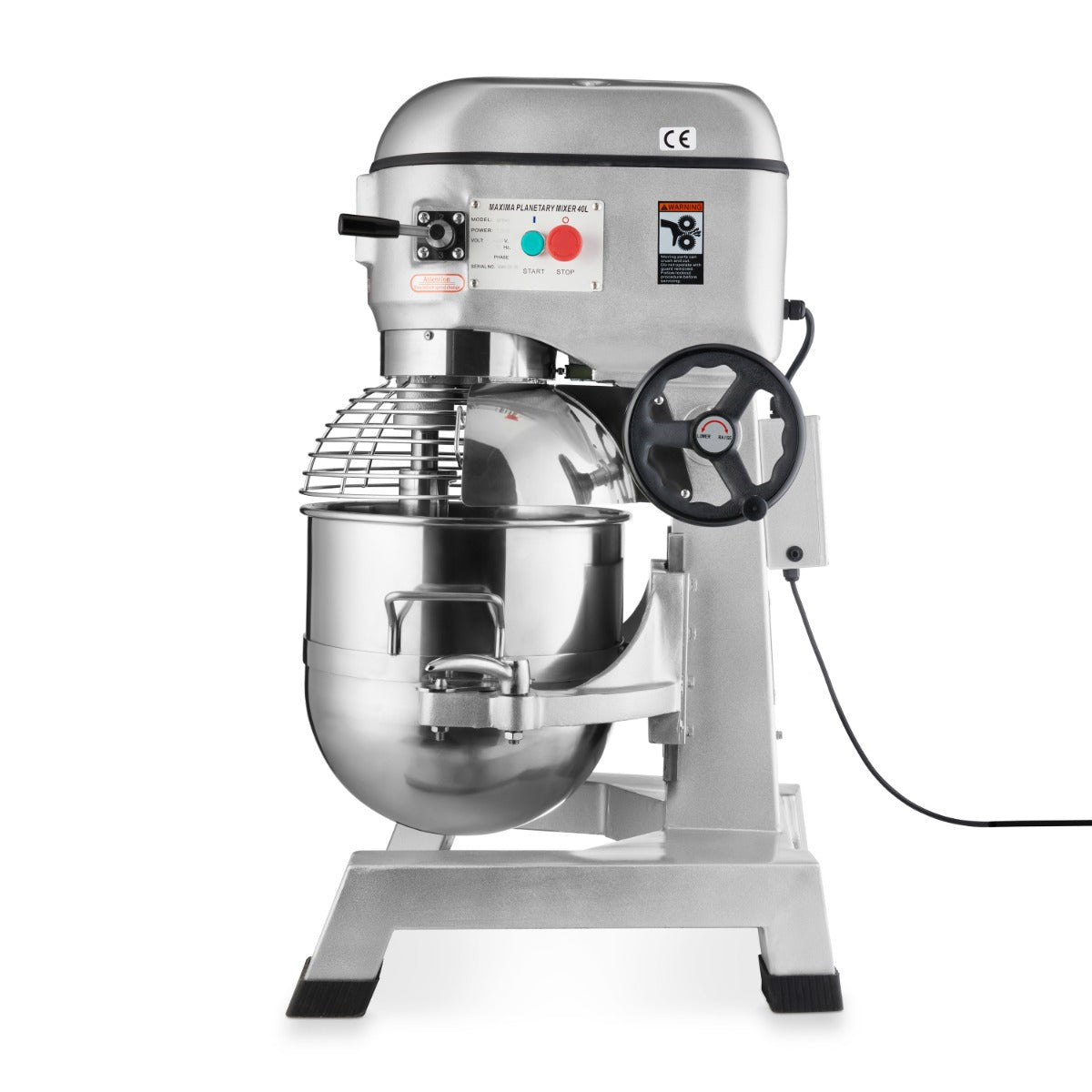 Maxima Planetaire Mixer - 40L - Tot 20kg Deeg - 3 Snelheden - 09300175