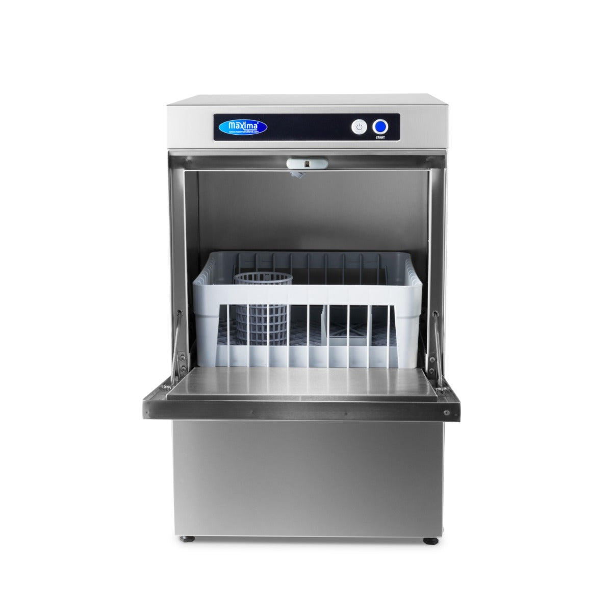 Maxima  Undercounter Dishwasher - 40 x 40cm - with Drain, Rinse Aid and Soap Pumps - 230V  - 09200800