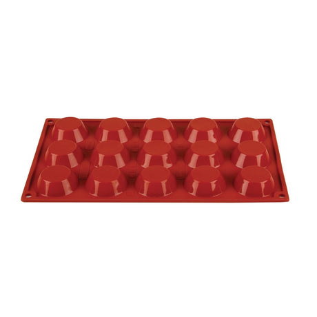 Pavoni Formaflex Silicone Tartlet Mould 15 Cup - N935  Pavoni