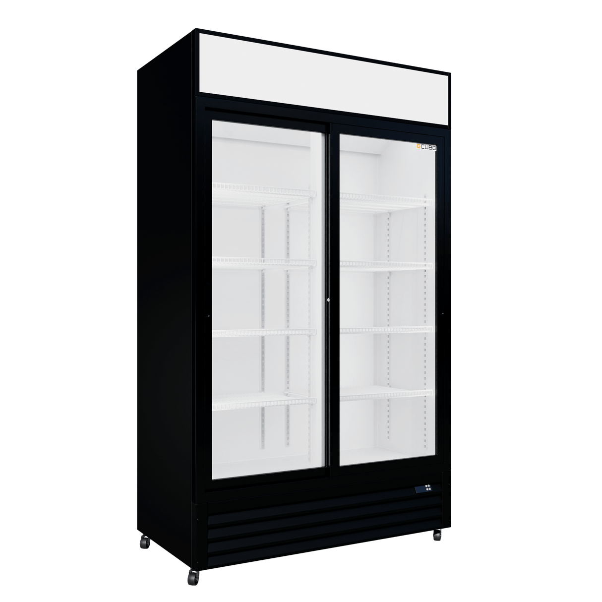 Cubo Drankenkoelkast 525L - 2 Schuifdeuren van glas met luifel voor verkoop - Afsluitbaar - CS-690B-EE