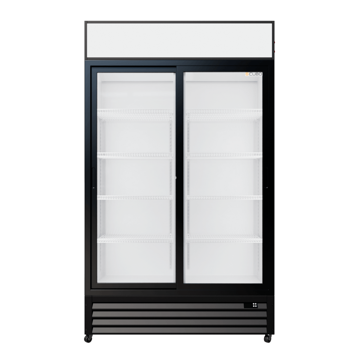Cubo Drankenkoelkast 525L - 2 Schuifdeuren van glas met luifel voor verkoop - Afsluitbaar - CS-690B-EE