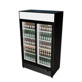 Cubo Drankenkoelkast 525L - 2 Schuifdeuren van glas met luifel voor verkoop - Afsluitbaar - CS-690B-EE