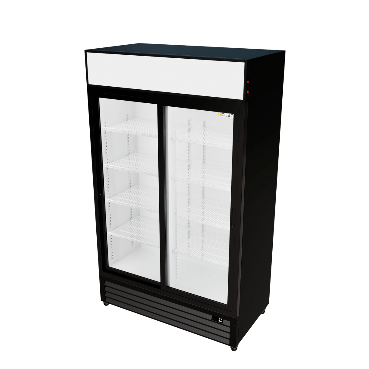 Cubo Drankenkoelkast 525L - 2 Schuifdeuren van glas met luifel voor verkoop - Afsluitbaar - CS-690B-EE