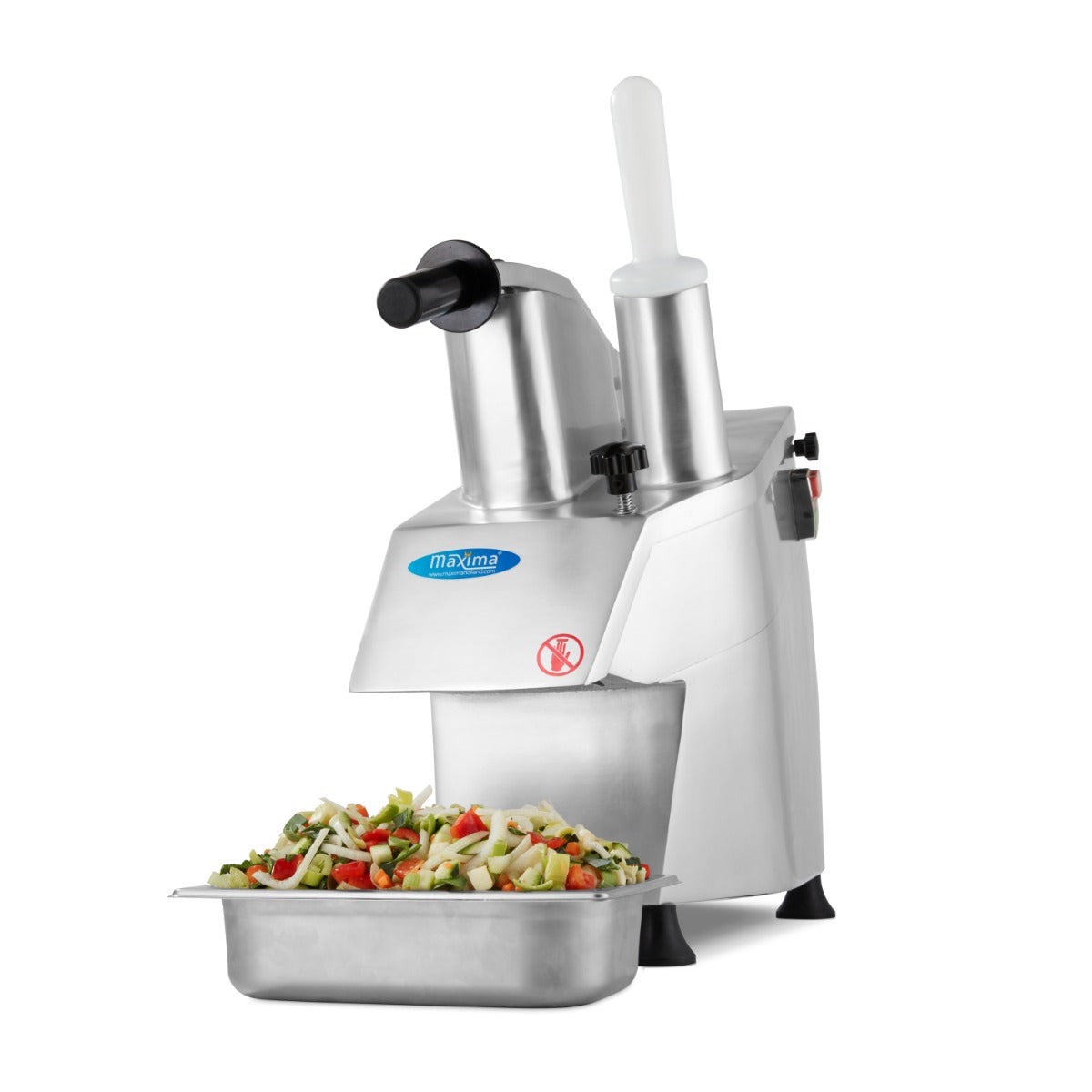 Maxima  Vegetable Slicer - up to 450kg/h - incl 5 Cutting Disks  - 09300235