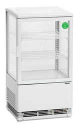 Mini-koelvitrine 58L, wit - BARTSCHER