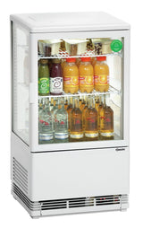 Mini-koelvitrine 58L, wit - BARTSCHER