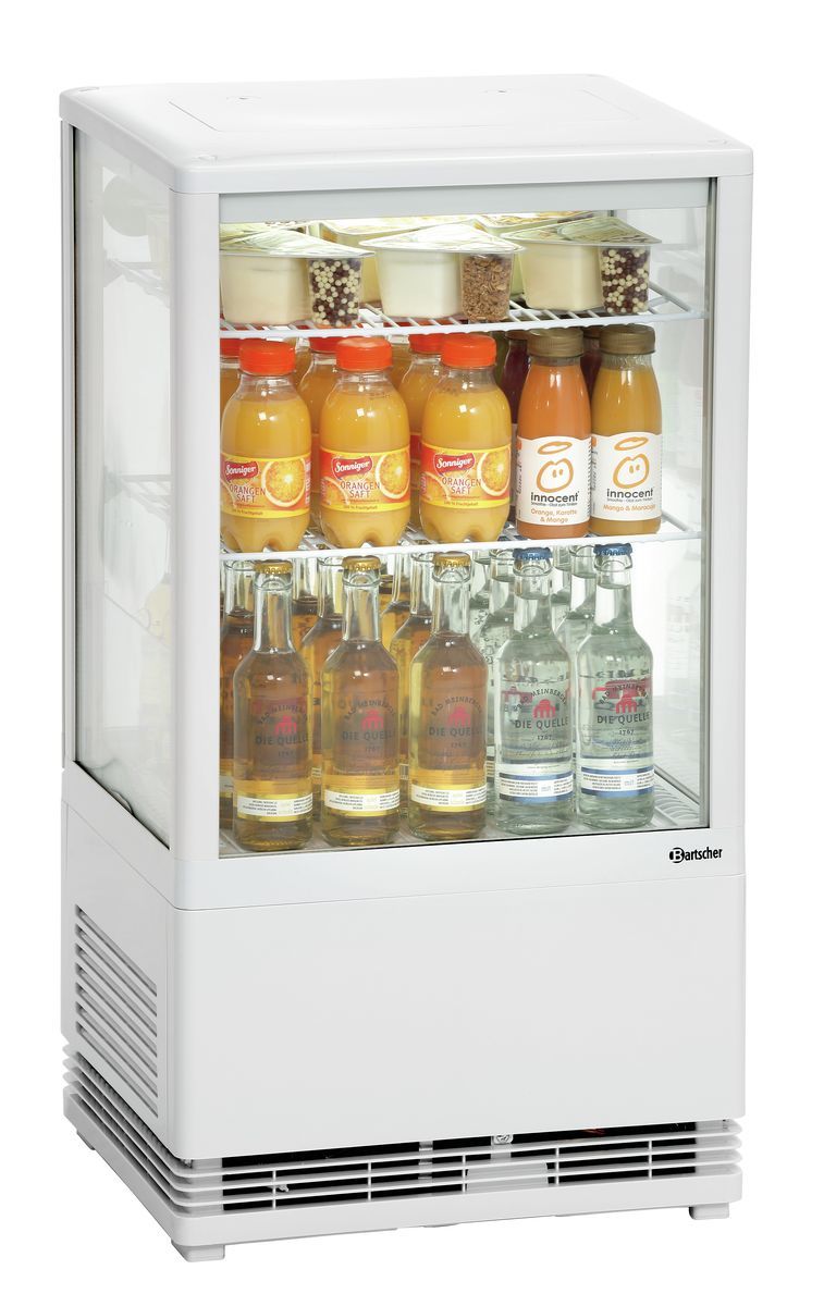 Mini-koelvitrine 58L, wit - BARTSCHER