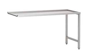 Combisteel Exit Table Two Legs 700 For 7280.0045-0046-0050-0055-0060-0065 - 7003.0425  Combisteel