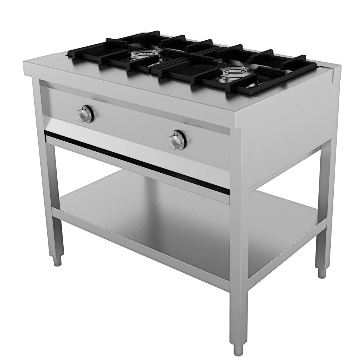 Combisteel Pancake Preparation Table 2 Burner - 7003.0905  Combisteel