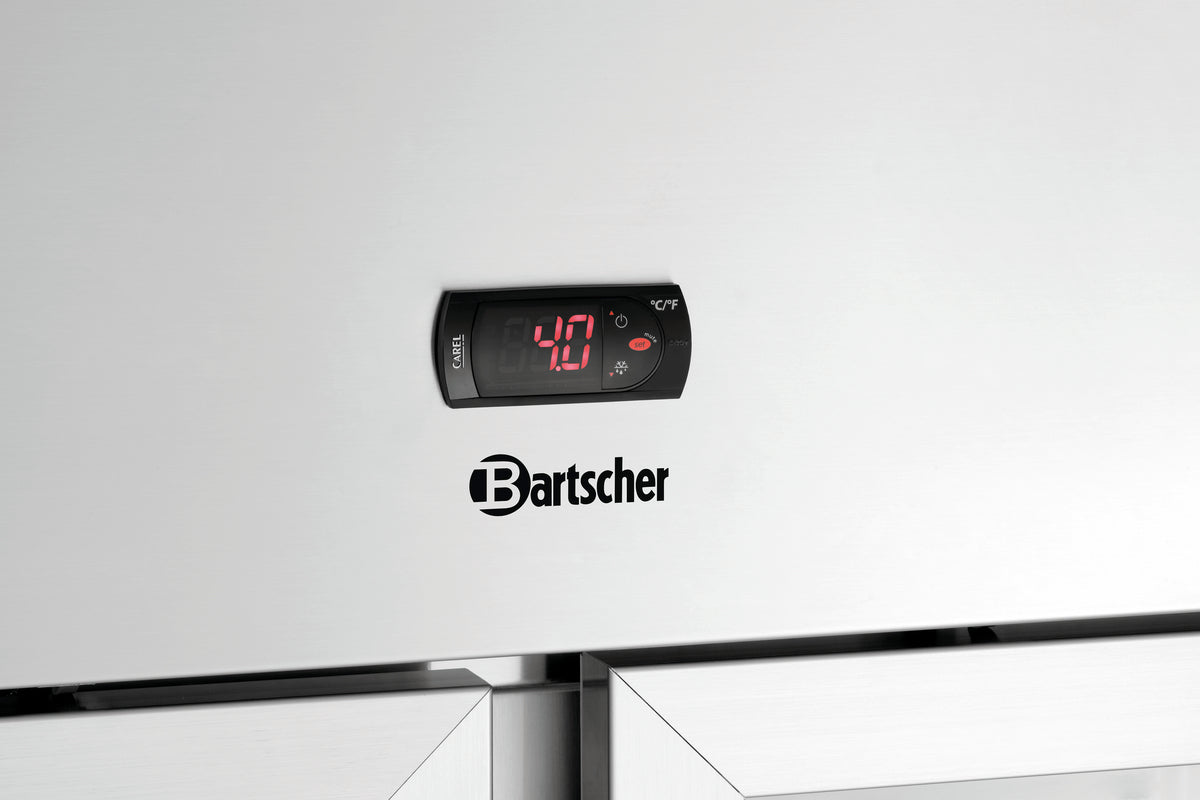 Bartscher Glass-doored refrigerator 1400 GN210 - 700601