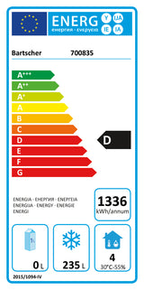 Bartscher Bakery freezer 443 - 700835