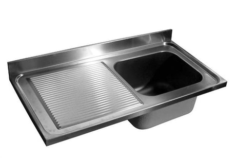 Combisteel 700 Sink Unit Tabletop 1 Right 1200 - 7013.1125