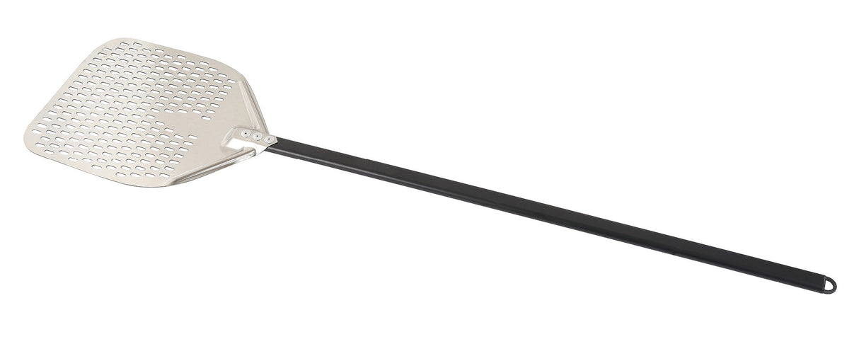 Combisteel Stainless Steel Pizza Shovel Rectangular Perforated 30-120 - 7013.1805  Combisteel