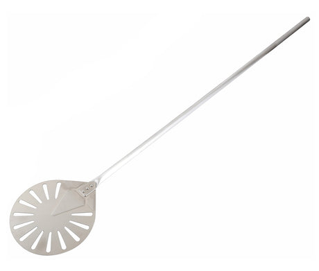 Combisteel Stainless Steel Pizza Shovel Round Perforated 23-120 - 7013.1815  Combisteel