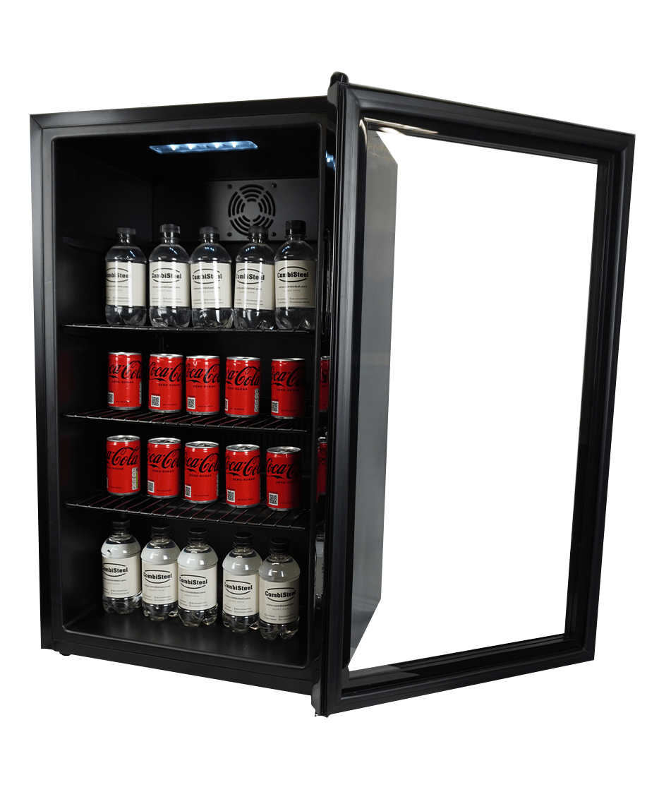 Combisteel Single Door Back Bar Bottle Cooler Low Height 80 Litre - 7013.2575