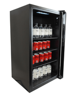 Combisteel Single Door Back Bar Bottle Cooler Low Height 80 Litre - 7013.2575