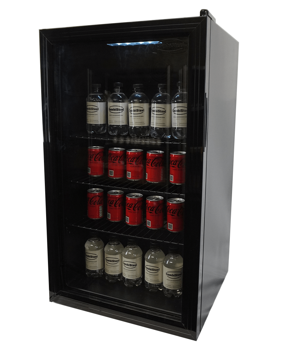 Combisteel Single Door Back Bar Bottle Cooler Low Height 80 Litre - 7013.2575