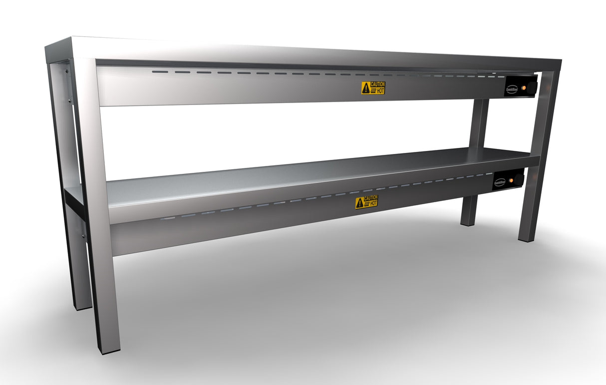 Combisteel Overshelf Ceramic Heated 2 Levels 1600 With 8 Heaters Of 250W - 7020.0745