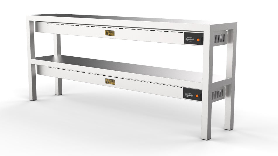 Combisteel Overshelf Ceramic Heated 2 Levels 1600 With 8 Heaters Of 250W - 7020.0745  Combisteel