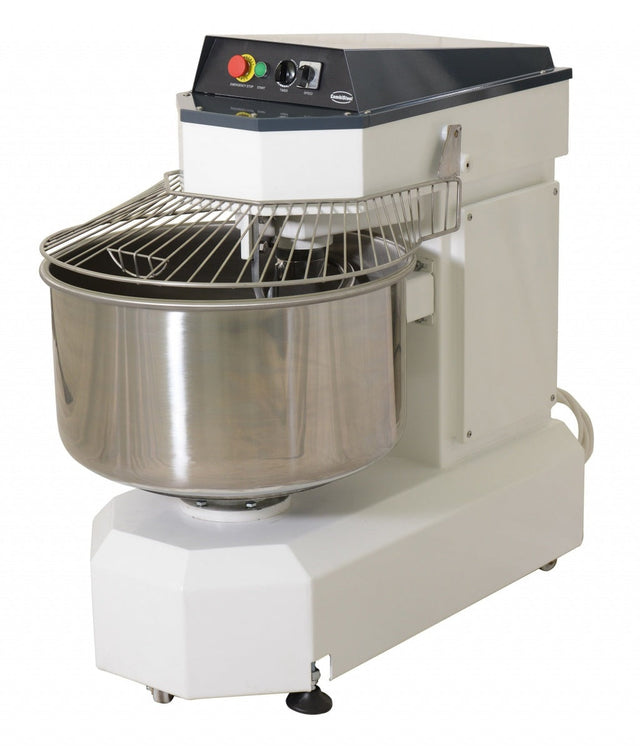 Combisteel Spiral Dough Mixer Twin Speed 100 Litre / 75kg Large Capacity - 7061.0130 Variable Speed Dough Mixers Combisteel   