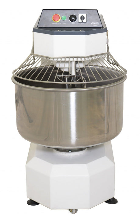 Combisteel Spiral Dough Mixer Twin Speed 100 Litre / 75kg Large Capacity - 7061.0130 Variable Speed Dough Mixers Combisteel   