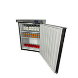 COMBISTEEL KOELKAST RVS 1 DEUR 200L | 7063.0005