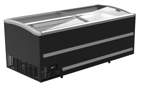 Combisteel Supermarket Chest Freezer Black 1880 - 7072.0100 Display Chest Freezers Combisteel