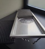 Combisteel Kitchen Drainage Floor Gully 927 x 300mm Fixed Horizontal - 7075.0105 Kitchen Floor Gullies & Grids Combisteel   