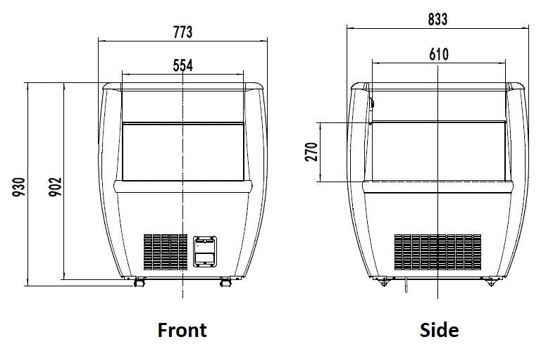 Combisteel Cooling Island 0.7 - 7090.0030